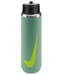 Nike Trinkflasche Recharge Straw Bottle Edelstahl grün 709ml